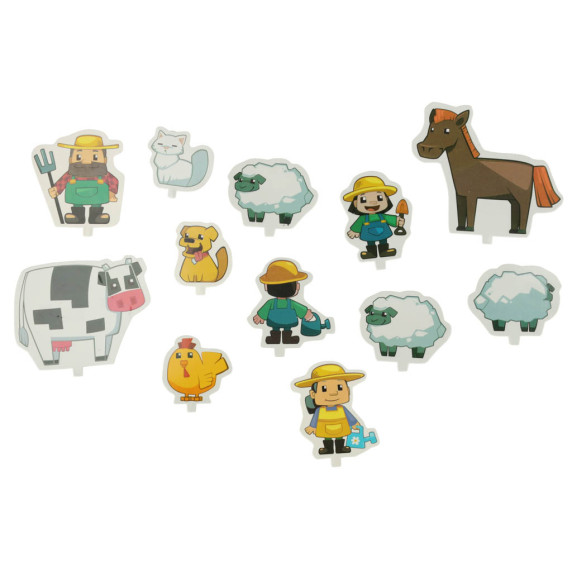 Set de construcție  - 185 bucăți Marioinex MINI WAFFLE