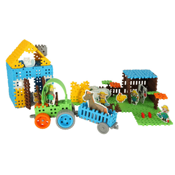 Set de construcție  - 185 bucăți Marioinex MINI WAFFLE