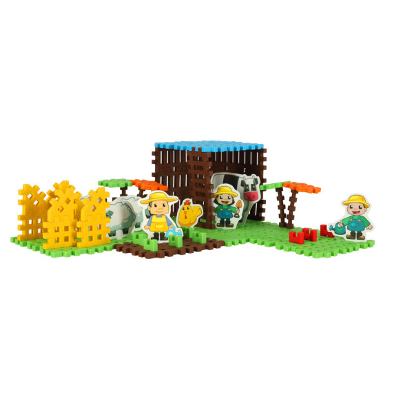 Set de construcție  - 185 bucăți Marioinex MINI WAFFLE