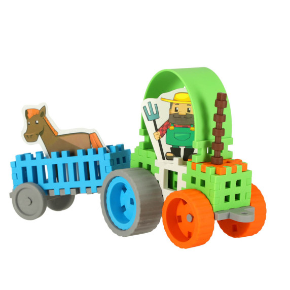 Set de construcție  - 185 bucăți Marioinex MINI WAFFLE