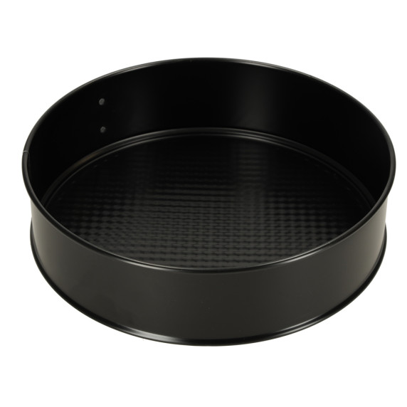 Tavă de copt cu margine detașabilă - 24 cm - negru