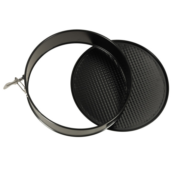 Tavă de copt cu margine detașabilă - 24 cm - negru