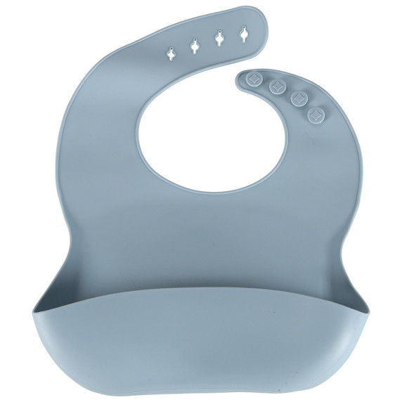 Szilikon baba étkező szett 9 darabos Inlea4Home - Kék