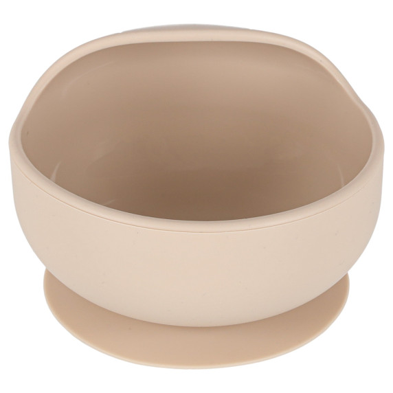 Szilikon baba étkező szett 9 darabos Inlea4Home - Bézs