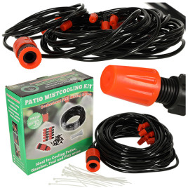 Záhradný zavlažovací systém s vodnou clonou 15 m PATIO MITSCOOLING KIT - 