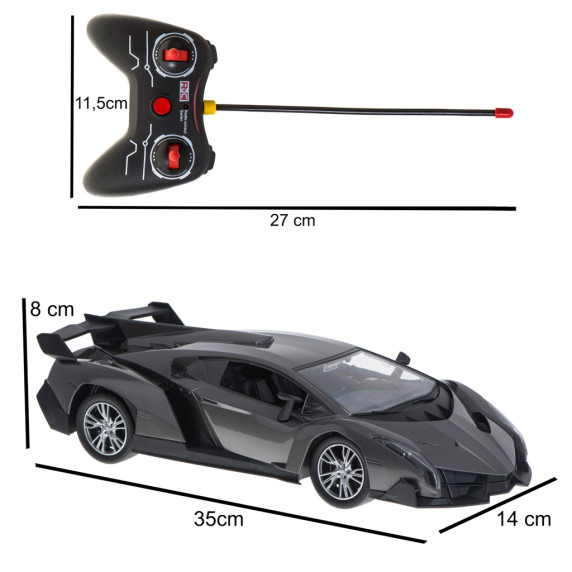 RC Pretekárske autíčko na diaľkové ovládanie 1:12 Inlea4Fun RACING MODEL