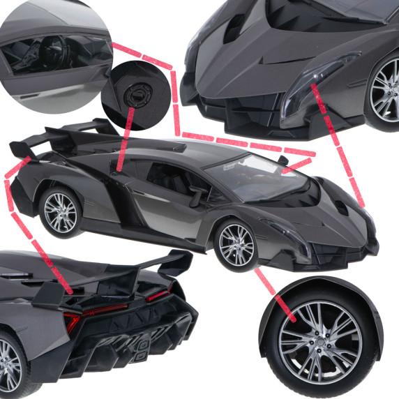 RC Pretekárske autíčko na diaľkové ovládanie 1:12 Inlea4Fun RACING MODEL