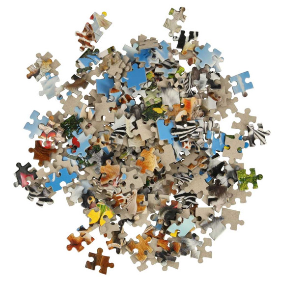 Detské puzzle Africké zvieratá 260 dielikov CASTORLAND African Selfie