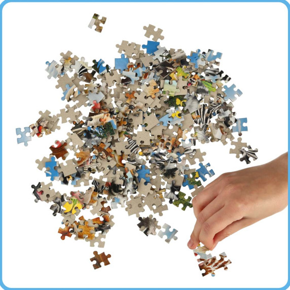 Detské puzzle Africké zvieratá 260 dielikov CASTORLAND African Selfie