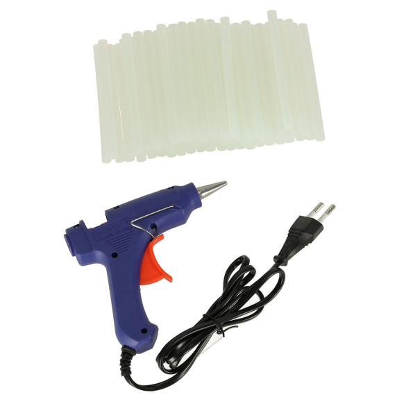 Lepiaca pištoľ + 62 lepiacich tyčiniek Glue Gun
