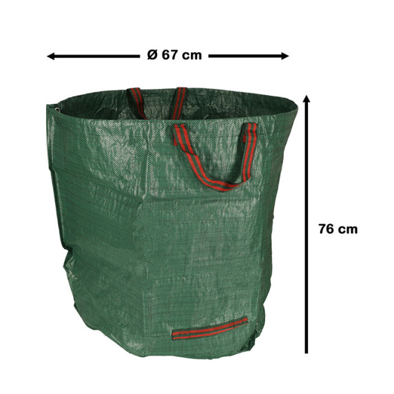 Sac pentru colectarea frunzelor din grădină – 270 litri