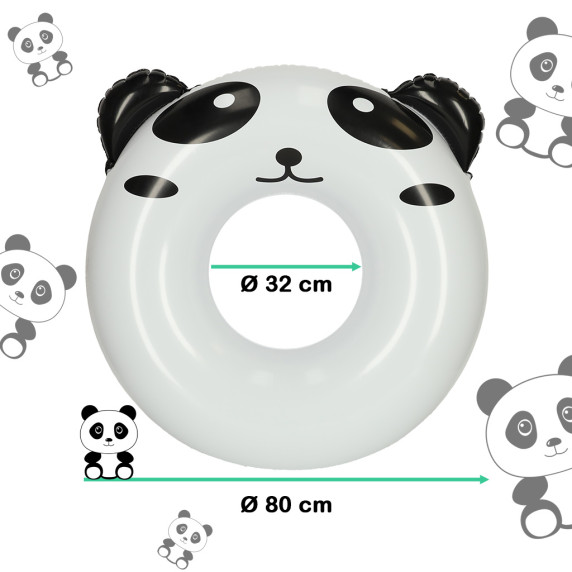 Úszógumi 80 cm - Panda