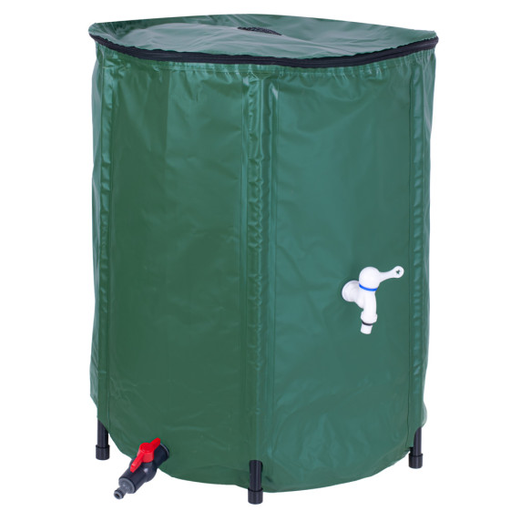Rezervor apă de ploaie cu robinet, 500 l - Inlea4Fun 742178