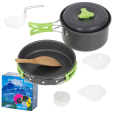 Turisztikai étkészlet COOKING SET DS-200 - 