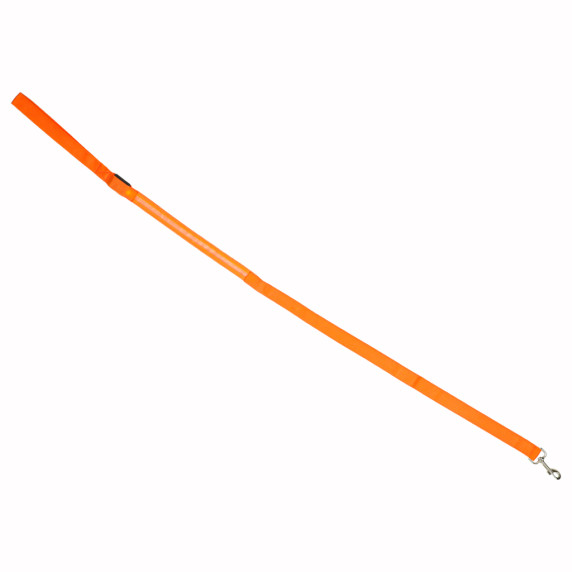 LED világító kutyapóráz 2.5x120cm Inlea4Home - Narancssárga