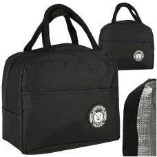 Termo taška LUNCH BAG - čierna - 