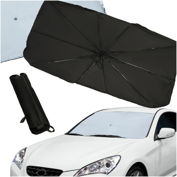 Parasolar auto pliabil pentru parbriz – 65x110 cm