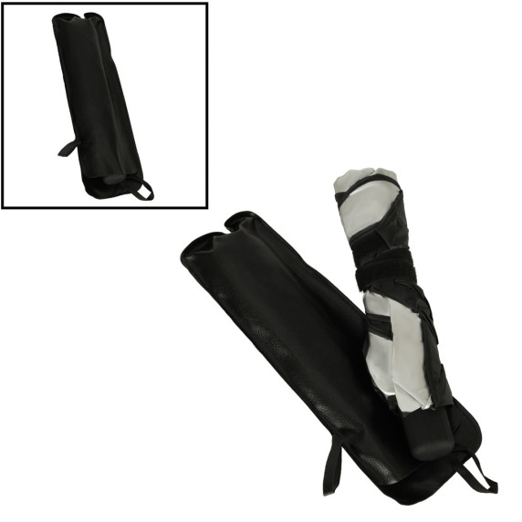 Parasolar auto pliabil pentru parbriz – 65x110 cm