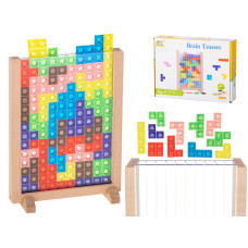 Tetris műanyag kirakó 42 darabos Inlea4Fun BRAIN TEASERS - 