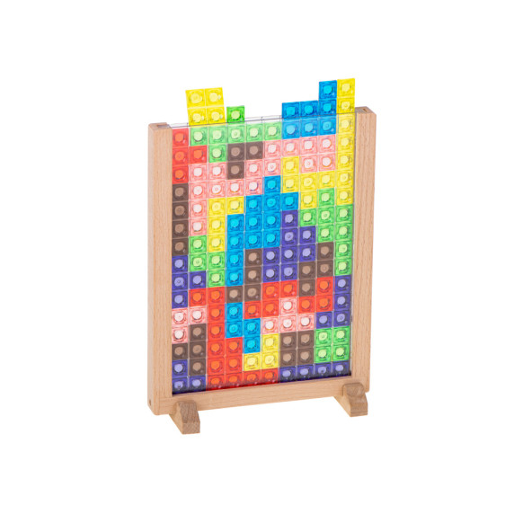 Tetris műanyag kirakó 42 darabos Inlea4Fun BRAIN TEASERS