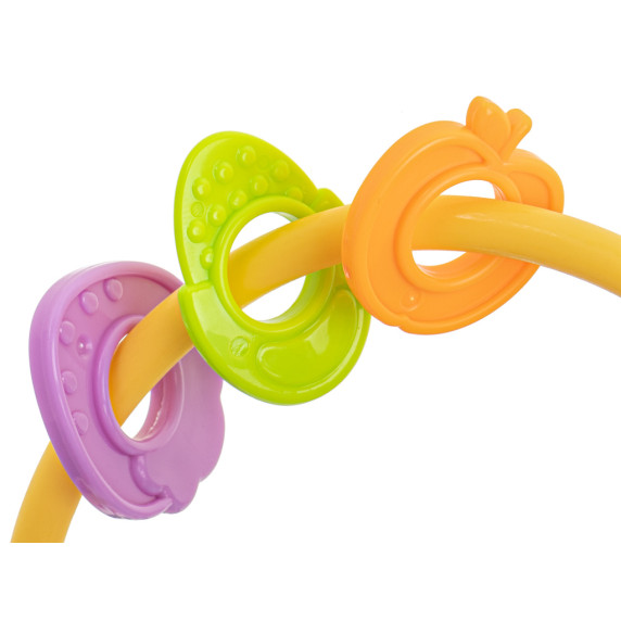 Csörgő, rágóka, babajáték Inlea4Fun MOLARS TOYS