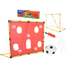 Poartă de fotbal cu găuri de antrenament - Inlea4Fun SOCCER GOAL PLAY SET - 