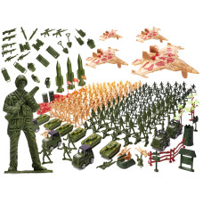Set militar de jucărie 307 piese -  Inlea4Fun ARMY - 