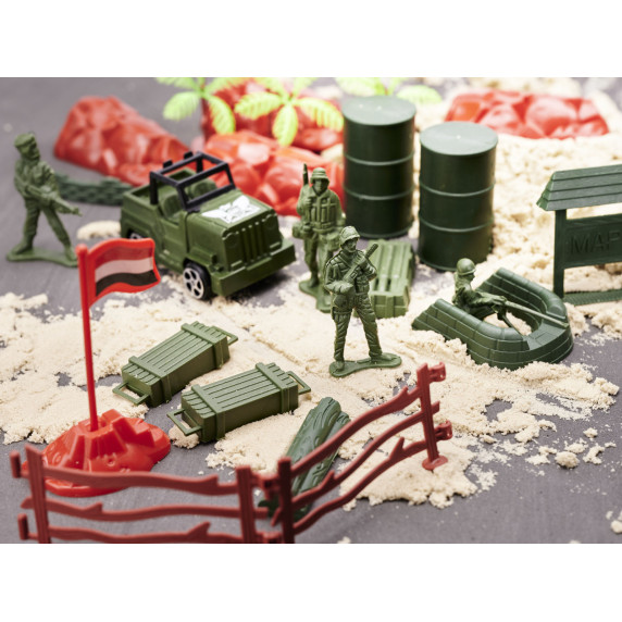 Set militar de jucărie 307 piese -  Inlea4Fun ARMY