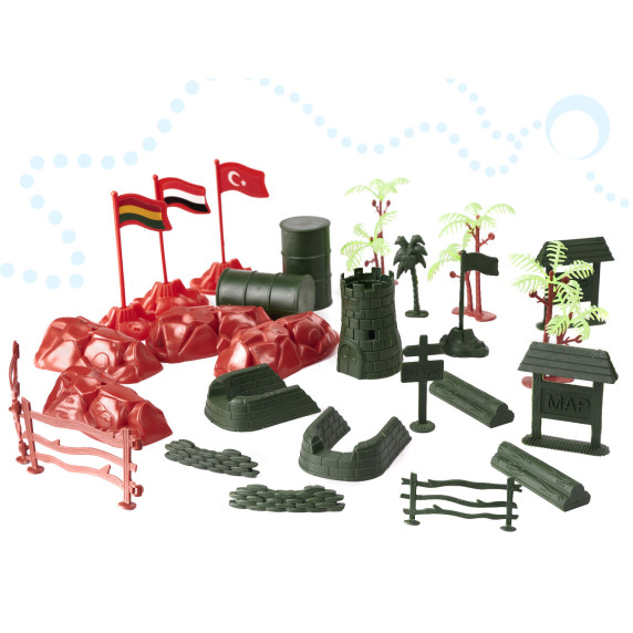 Set militar de jucărie 307 piese -  Inlea4Fun ARMY