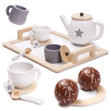 Set de cafea/ceainic de jucărie - Inlea4Fun - 