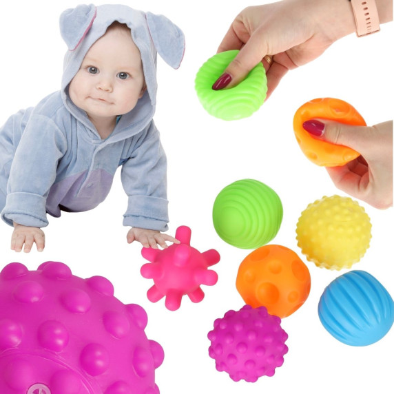 Set mingi senzorială pentru copii- Inlea4Fun 