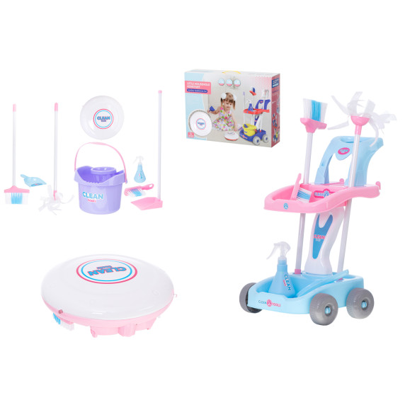 Detský upratovací set Inlea4Fun LITTLE HOUSEHOLD ASSISTANT