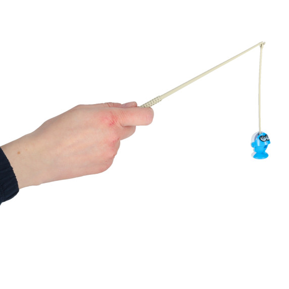 Joc de pescuit pentru copii - Inlea4Fun FISHING GAME - 45 de pești și 4 undițe