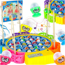 Joc de pescuit pentru copii - Inlea4Fun FISHING GAME - 24 de pești éși 5 undițe - 