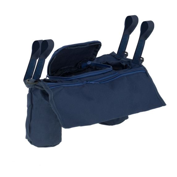 Organizator practic pentru cărucior 36 x 12 x 13 cm - albastru închis
