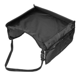 Cestovný stolík do auta vodotesný 40 x 31 cm - čierny - 