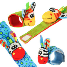 Csuklócsörgő 2 darab HAND WRIST TOY - 