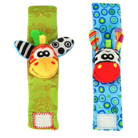 Csuklócsörgő 2 darab HAND WRIST TOY