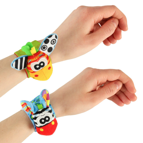 Csuklócsörgő 2 darab HAND WRIST TOY