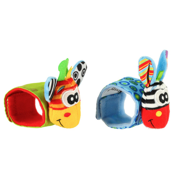 Csuklócsörgő 2 darab HAND WRIST TOY