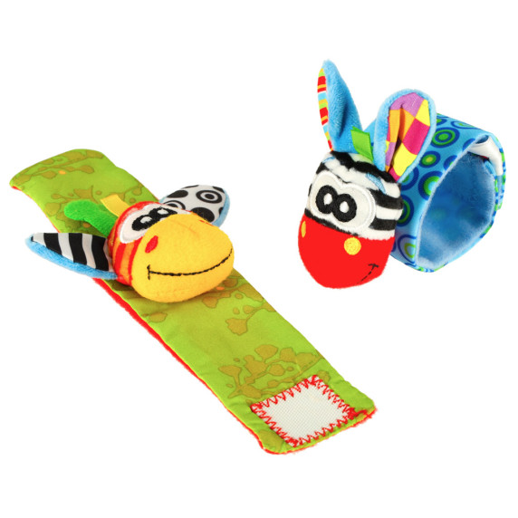 Csuklócsörgő 2 darab HAND WRIST TOY