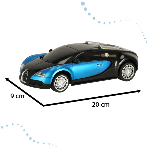 RC Távirányítós autó Bugatti Veyron 1:24 - kék
