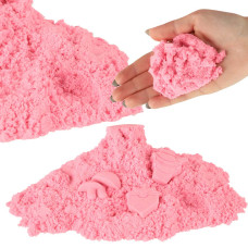 Nisip kinetic 1 kg - roz - 