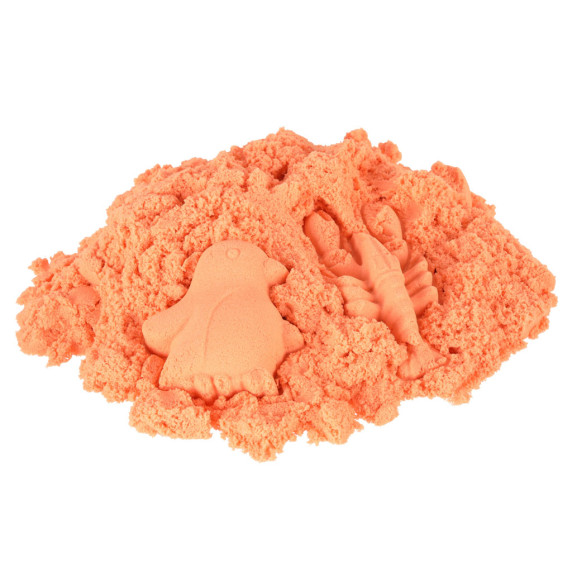 Kinetický piesok 1 kg - oranžový