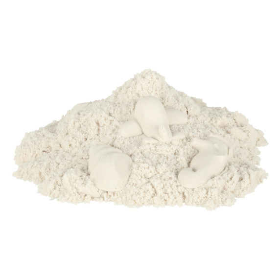 Kinetikus homok 1 kg - Fehér
