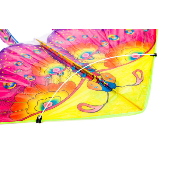 Zmeu mare 90 cm – model fluture mov
