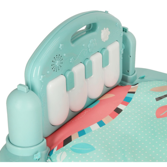 Játszószőnyeg 3az1-ben zongorával BABY GYm MAT - Bagoly 