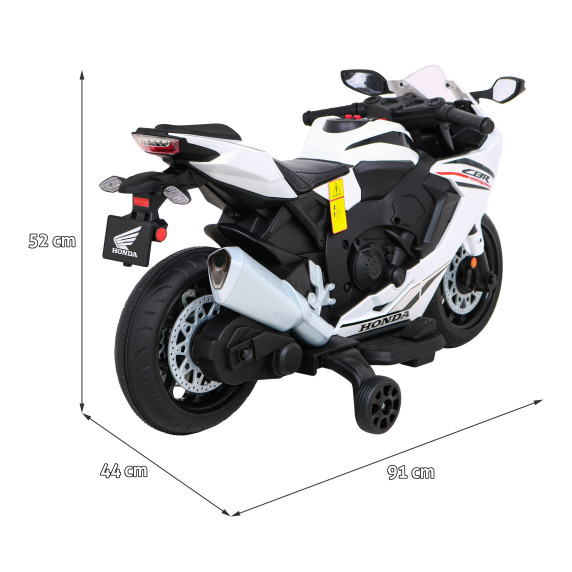 Elektromos kismotor Honda CBR 1000RR - Fehér
