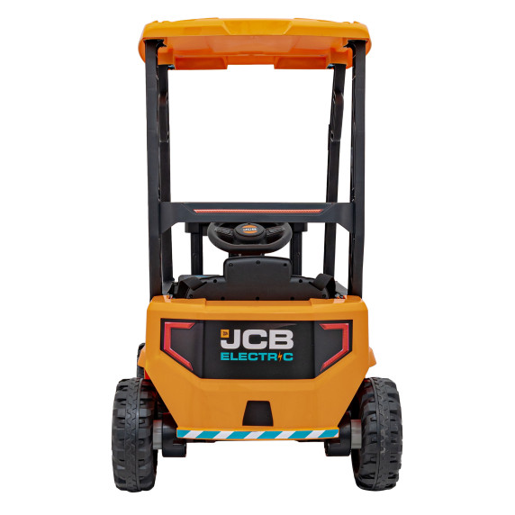 Mașina electrică pentru copii JCB - Stivuitor - galben