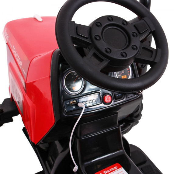 Tractor electric cu telecomandă - Blazin BW - roșu